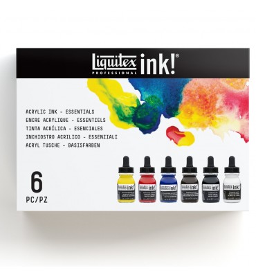 Tinta Acrílica Líquida Liquitex 30ml 06 Cores Básicas