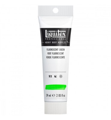 Tinta Acrílica Heavy Body 985 Fluorescent Green 59ml Liquitex