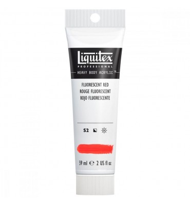 Tinta Acrílica Heavy Body 983 Fluorescent Red 59ml Liquitex