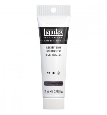Tinta Acrílica Heavy Body 338 Iridescent Black 59ml Liquitex
