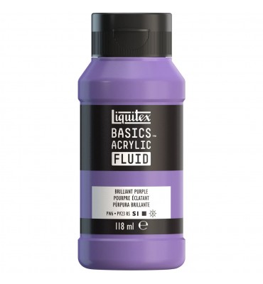 Tinta Acrílica Liquitex Basics Fluída 118ml S1 590 Brilliant Purple