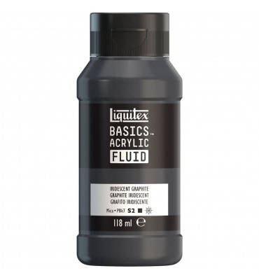 Tinta Acrílica Liquitex Basics Fluída 118ml S2 049 Iridescent Graphite