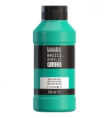 Tinta Acrílica Liquitex Basics Fluída 250ml S1 660 Bright Aqua Green