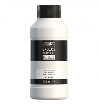 Tinta Acrílica Liquitex Basics Fluída 250ml S2 238 Iridescent White