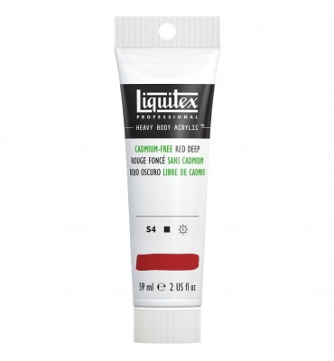 Tinta Acrílica Liquitex Heavy Body S4 895 59ml Cadmium Free Red Deep