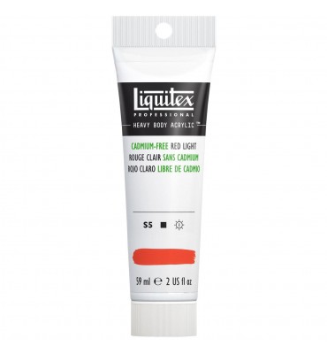 Tinta Acrílica Liquitex Heavy Body S5 893 59ml Cadmium Free Red Light 