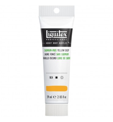 Tinta Acrílica Liquitex Heavy Body S4 891 59ml Cadmium Free Yellow Deep