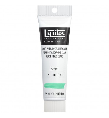 Tinta Acrílica Liquitex Heavy Body S1 313 59ml Light Phthalo Green 