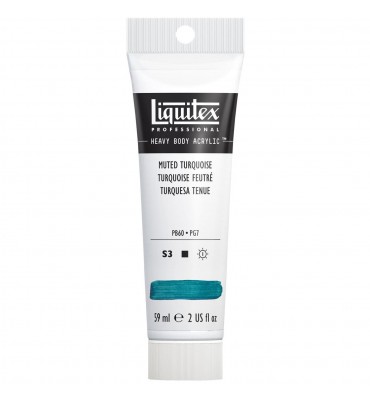 Tinta Acrílica Liquitex Heavy Body S3 503 59ml Muted Turquoise
