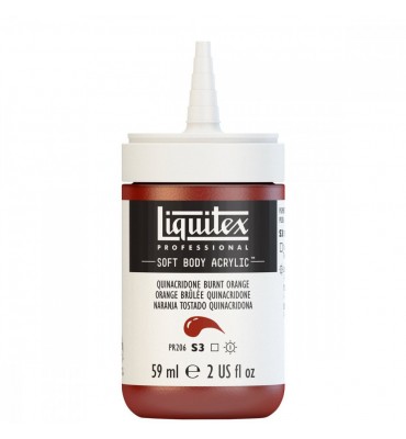 Tinta Acrílica Liquitex Soft Body 59ml Quinacridone Burnt Orange S3 108