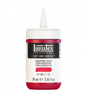 Tinta Acrílica Liquitex Soft Body 59ml Quinacridone Crimson S3 110