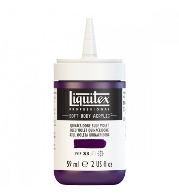 Tinta Acrílica Liquitex Soft Body 59ml Quinacridone Blue Violet S3 118