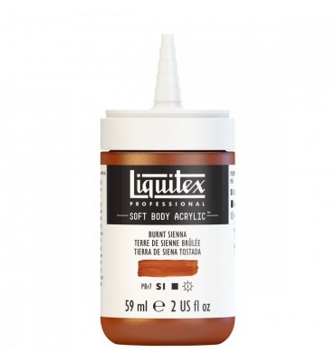 Tinta Acrílica Liquitex Soft Body 59ml Burnt Sienna S1 127