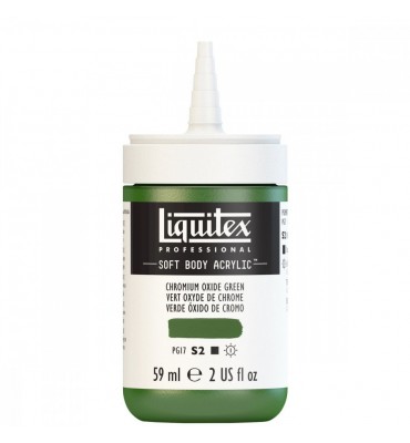 Tinta Acrílica Liquitex Soft Body 59ml Chromium Oxide Green S2 166