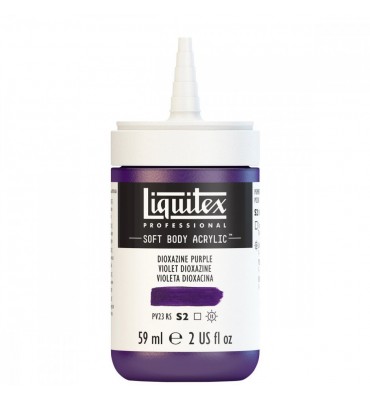 Tinta Acrílica Liquitex Soft Body 59ml Dioxazine Purple S2 186