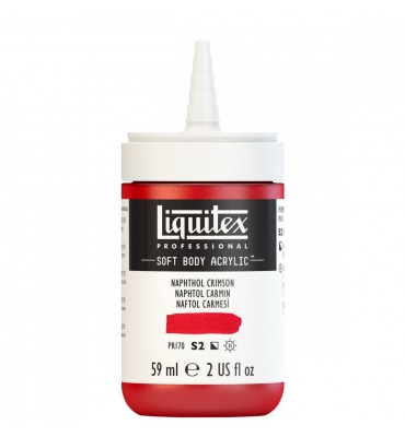 Tinta Acrílica Liquitex Soft Body 59ml Naphthol Crimson S2 292