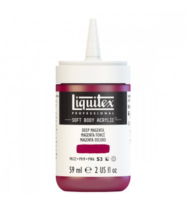 Tinta Acrílica Liquitex Soft Body 59ml Deep Magenta S3 300