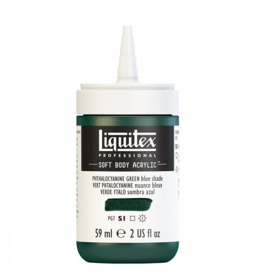 Tinta Acrílica Liquitex Soft Body 59ml Phthalo Green Blue Shade S1 317