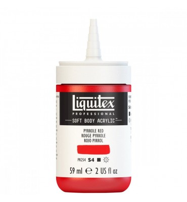 Tinta Acrílica Liquitex Soft Body 59ml Pyrrole Red S4 321
