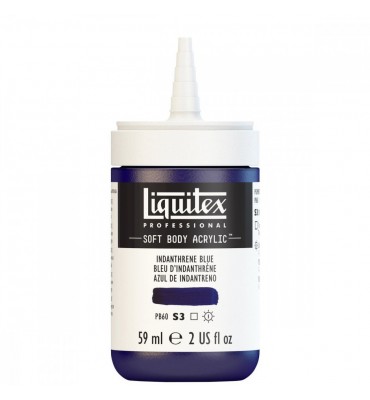 Tinta Acrílica Liquitex Soft Body 59ml Indanthrene Blue S3 322
