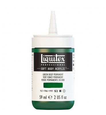 Tinta Acrílica Liquitex Soft Body 59ml Deep Green Permanent S2 350