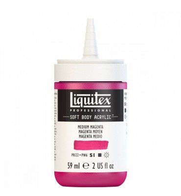 Tinta Acrílica Liquitex Soft Body 59ml Medium Magenta S1 500