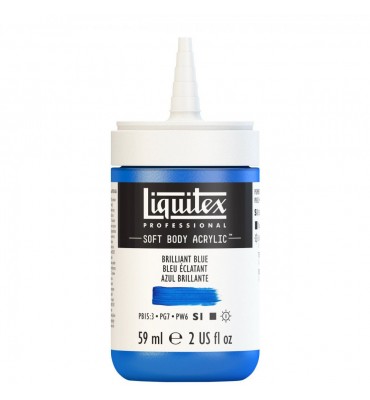 Tinta Acrílica Liquitex Soft Body 59ml Brilliant Blue S1 570