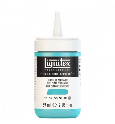 Tinta Acrílica Liquitex Soft Body 59ml Light Blue Permanent S1 770