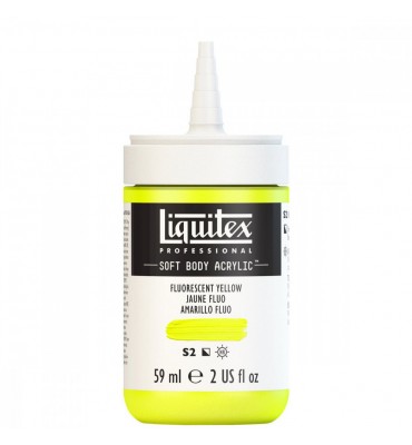 Tinta Acrílica Liquitex Soft Body 59ml Fluorescent Yellow S2 981