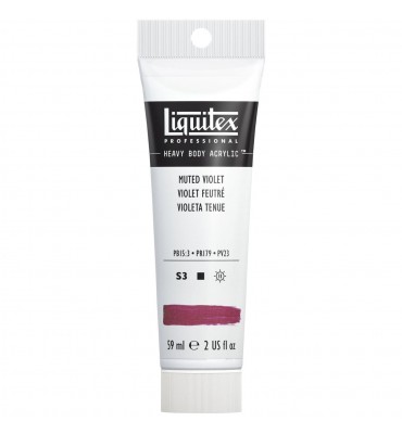Tinta Acrílica Liquitex Heavy Body S3 502 59ml Muted Violet 