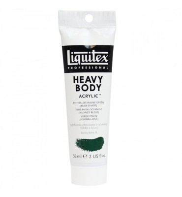 Tinta Acrílica Liquitex Heavy Body S1A 317 59ml Phthalocyanine Green (Blue Shade)
