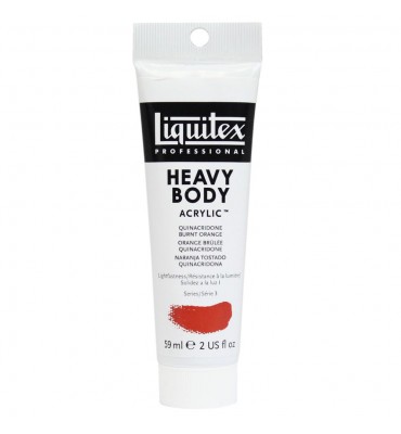 Tinta Acrílica Liquitex Heavy Body S3 108 59ml Quinacridone Burnt Orange