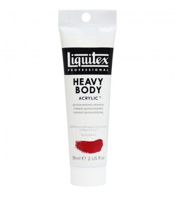 Tinta Acrílica Liquitex Heavy Body S3 110 59ml Quinacridone Crimson