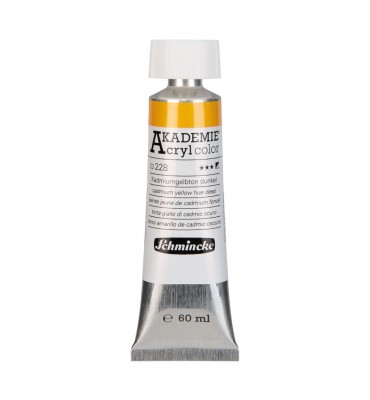 Tinta Acrílica 60ml 228 Cadmium Yellow Hue Deep Schmincke Akademie