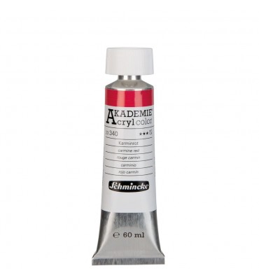 Tinta Acrílica 60ml 340 Carmine Red Schmincke Akademie