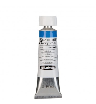 Tinta Acrílica 60ml 446 Primary Blue Cyan Schmincke Akademie
