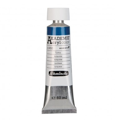 Tinta Acrílica 60ml 450 Turquoise Schmincke Akademie
