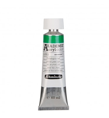 Tinta Acrílica 60ml 553 Phthalo Green Light Schmincke Akademie