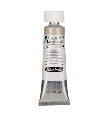 Tinta Acrílica 60ml 657 Pebble Grey Schmincke Akademie