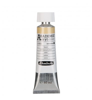 Tinta Acrílica 60ml 660 Buff Titanium Deep Schmincke Akademie