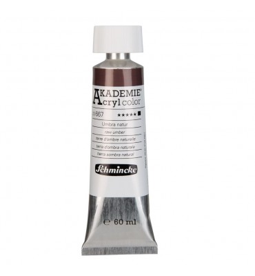 Tinta Acrílica 60ml 667 Raw Umber Schmincke Akademie