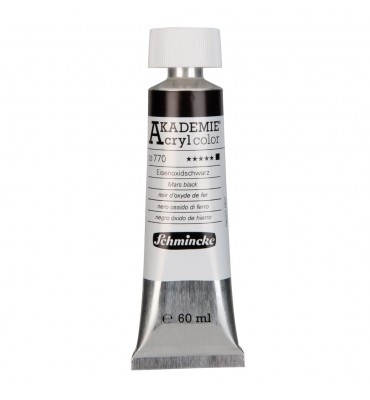 Tinta Acrílica 60ml 770 Mars Black Schmincke Akademie