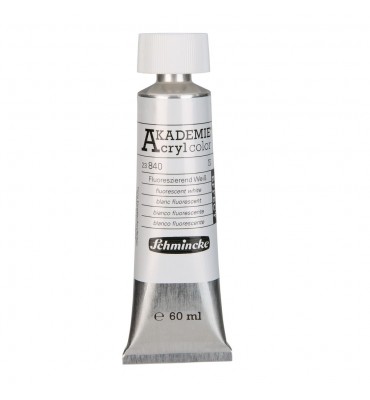 Tinta Acrílica 60ml 840 Fluorescent White Schmincke Akademie