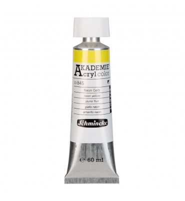 Tinta Acrílica 60ml 845 Neon Yellow Schmincke Akademie