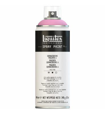 Tinta Spray Liquitex Acrílica 6114 Quinacridone Magenta 6 400ml