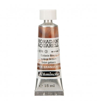 Aquarela Profissional Schmincke Horadam Super Granulation 15ml S3 974 Galaxy Brown