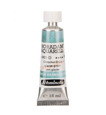 Aquarela Profissional Schmincke Horadam Super Granulation 15ml S3 963 Glacier Green