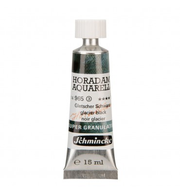 Aquarela Profissional Schmincke Horadam Super Granulation 15ml S3 965 Glacier Black