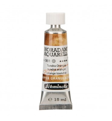 Aquarela Profissional Schmincke Horadam Super Granulation 15ml S3 981 Tundra Orange