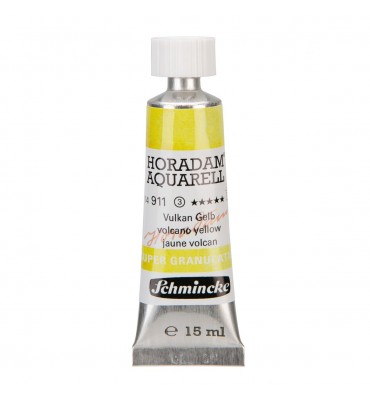 Aquarela Profissional Schmincke Horadam Super Granulation 15ml S3 911 Volcano Yellow 